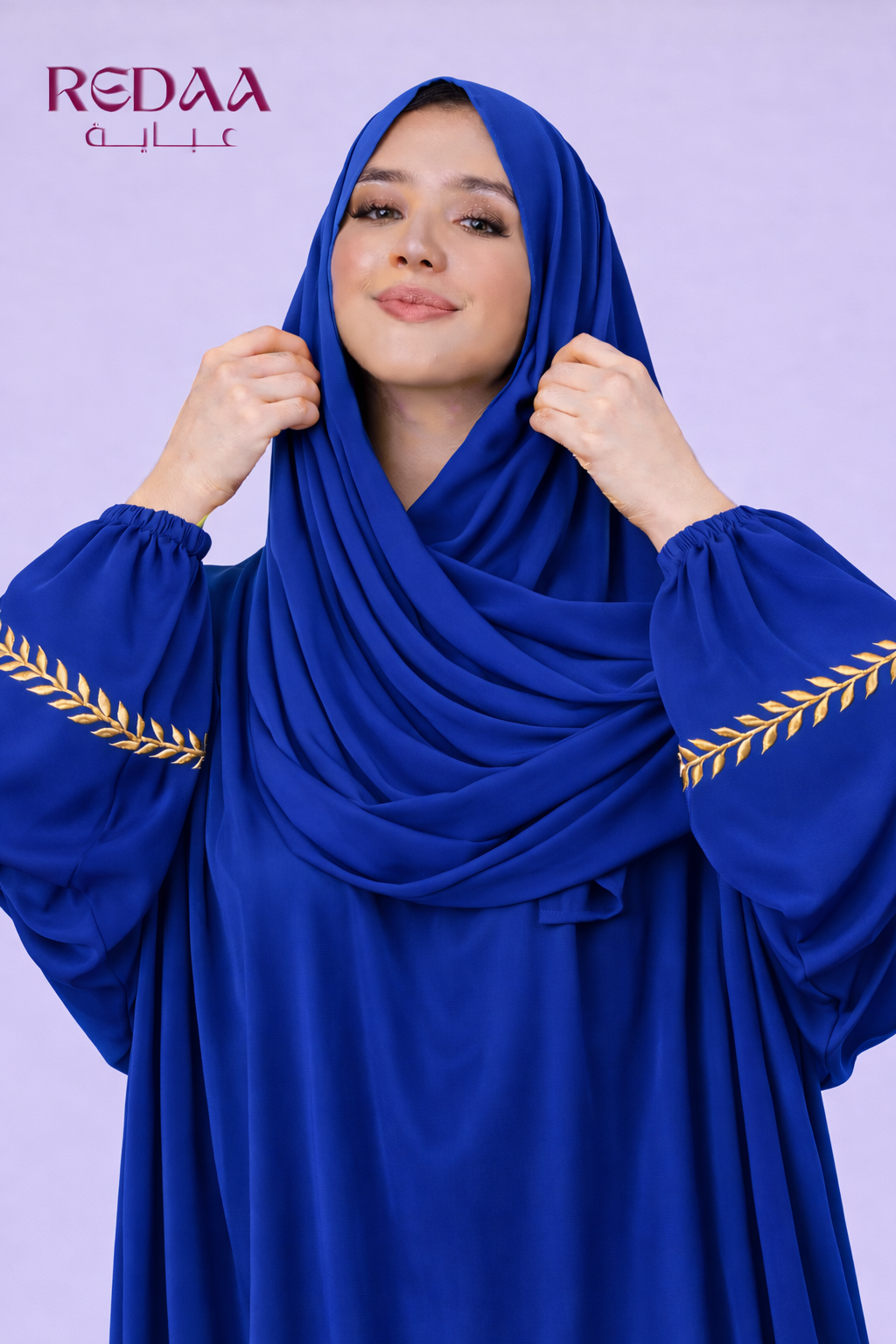 Abayas brodée - couleurs fonces-