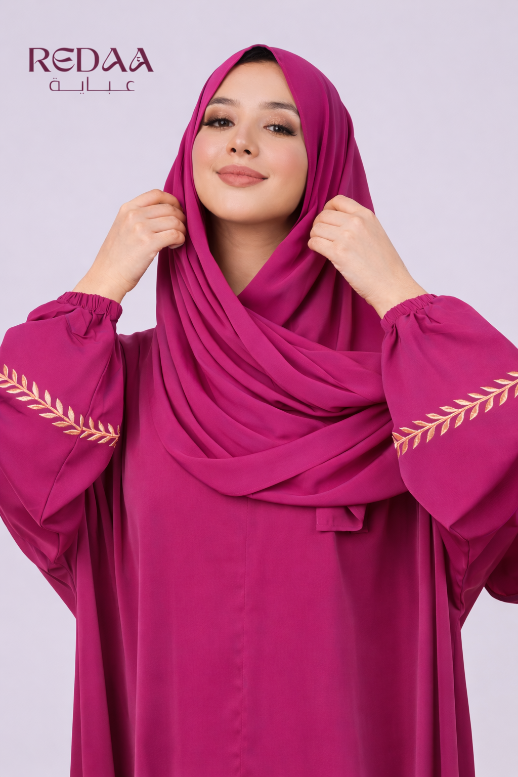 Abaya brodée collection claire